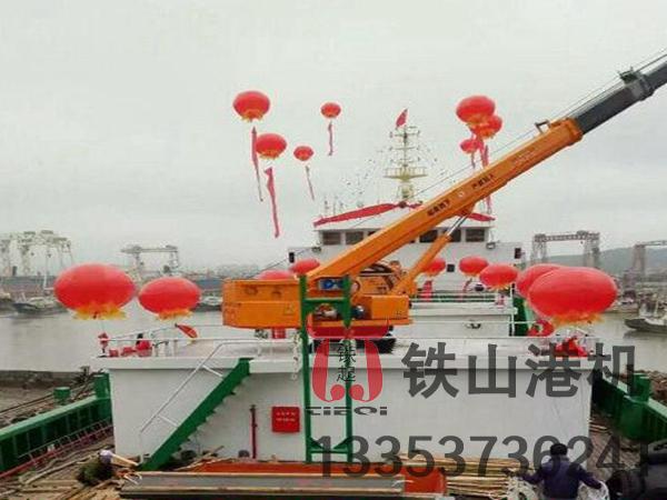 遼寧大連船用起重機廠家 港口效率翻倍船用起重機裝卸